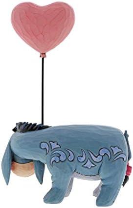 Традиции на Енеско Дизни од Jimим Шор Ееоре со фигура на срцеви балони, 7,91 инчи