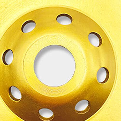 Тркало за мелење со двоен ред, 4,5in мелење диск висока ефикасност за бетонска мермерна керамичка плочка