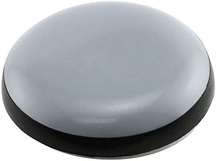Премиер-линија MP75108 1 инчи сива/црна пластична тркалезна самостик за трајни лизгачи на мебел