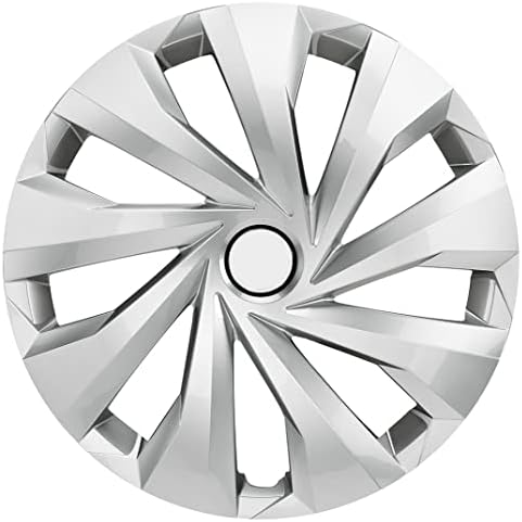 Копри сет од 4-та тркала од 16 инчи сребрен Hubcap Snap-on Fit Fiat