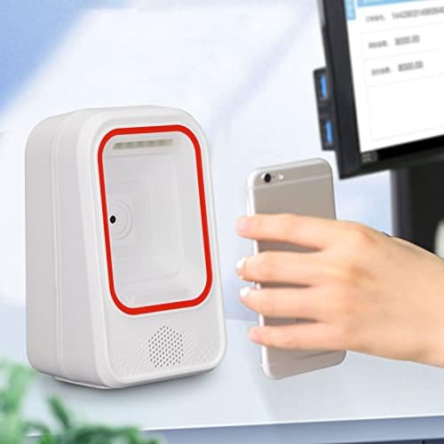 Скенер за баркодови 1Д 2Д 2,4г БТ жични раце бесплатно стабилен QR скенер за продавница за складишта во супермаркети
