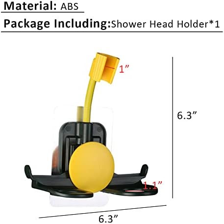 Држач за глава за рачна глава за туширање прилагодлив за држачот за туширање, заграден wallид, монтиран држач за туширање, држач за спреј