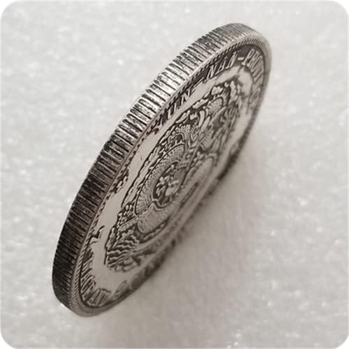 Кореатна копија Јун-нан провинција Лоонг монета месинг сребрен позлата на долар-реплика странска сувенир монета среќна монета хобо