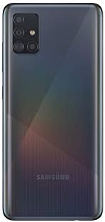 SAMSUNG Galaxy A51 128GB DUOS Gsm Отклучен Паметен Телефон w/Quad Камера 48 MP + 12 MP + 5 MP + 5 MP-Призма Здроби Црна