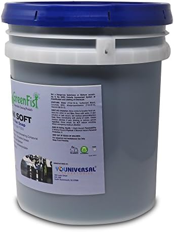Greenfist Unisoft кујнски комерцијален сад за детергент за детергент и тава сапун течност [концентрирана] лесна или тешка употреба,