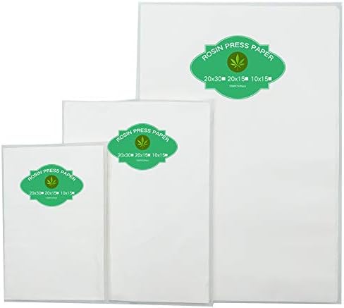 Пергаментирана хартија за печатот за греење-масна силиконска обвивка на пакетот со двојни страни-100 листови
