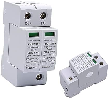 ZHTUS PV Surge Protector 2P 500VDC 3P 1000VDC ARRESTER SPD SPD Switch House House System Combiner Box Laser Marking