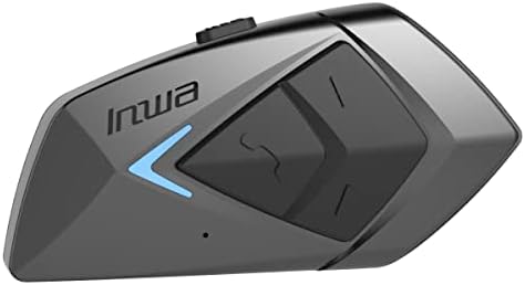 Inwa Мотоцикл Bluetooth Слушалки, Шлем За Поништување На Бучава Bluetooth Слушалки, Целосна Временска Отпорност Мотоцикл Комуникациски Системи,