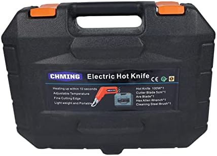 110V Електричен нож топло топење секач за топење пена крпа ПВЦ јаже најлон електрично греење нож за секач за сечење wallид-крпа