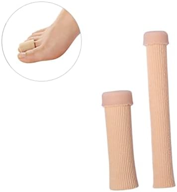Hemoton 2pcs силиконски ракави на пети силиконски прсти на прсти на прсти на прсти на прсти на прсти на прсти за заштитни ракави