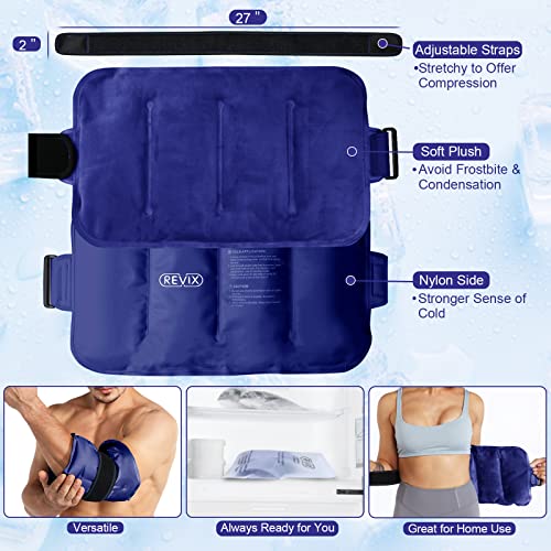 Ретро -зглобот на зглобот, пакет за мраз и мраз за повреди што може да се употреби гел за олеснување на болки во долниот дел на грбот,