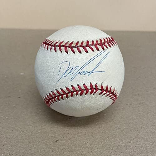 Док Гуден потпиша бејзбол ОАЛ Авто со Б & Е холограм Јанки - автограмирани бејзбол