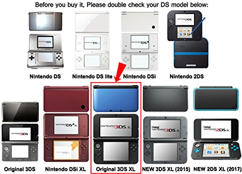 Покемон 20 -годишнина Црвено издание Покемон на налепница за налепница за винил за оригинален Nintendo 3DS XL