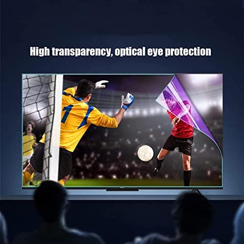 Анти -сино светло ТВ -екранот за заштита на екранот Анти УВ Анти УВ Ослободете го вирусот на очите - Флориран панел за филтрирање за заштита - LCD, LED, 4K OLED & QLED HDTV дисплеи