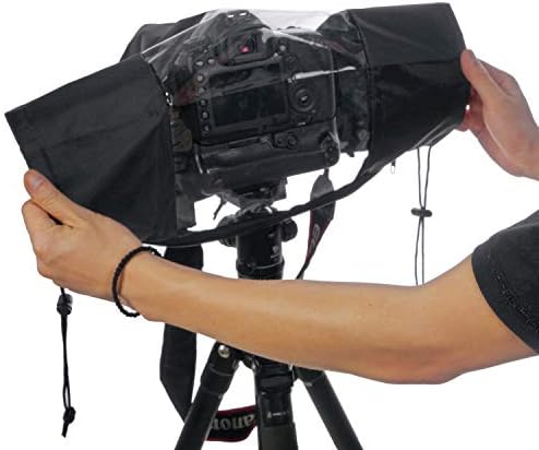Wanby Професионална водоотпорна мека црна боја на камера DSLR за сите DSLR SLR камери