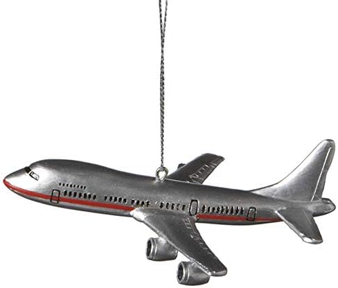 1 x комерцијална авиокомпанија смола што виси дрво украс - големина 4,25 инчи од средниот запад -cbk, Божиќ