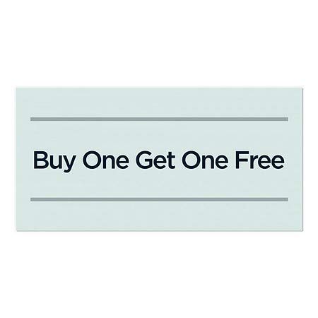 CGSignLab | Купи Еден Добијте Еден Бесплатен - Основен ЧајПрицврстување На Прозорецот | 24x12