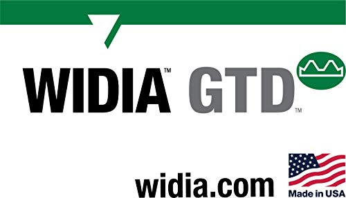 Widia gtd 11701 7303 за одржување на рака, приклучок за приклучок, десен пресек, 6 флејти, 2b фит, должина на нишка 2.5625, 1-1/4-12,