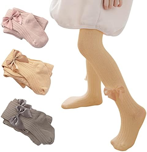 Девојки за бебиња Девојки слатки плетени памучни хулахопки памучни панталони 3 пакувања за 2-12 години
