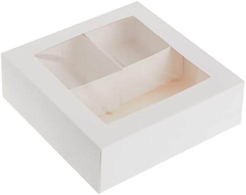 Вилтон Третирајте Кутии За Земање Примероци, Совршени За Споделување домашни Десерти, Колачиња И Закуски Како Подарок, Секоја Кутија има 4-Прегради, Вклучува 3-Кути?
