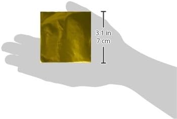 Aitoh GL-3 златна фолија од оригами хартија, 3-инчен од 3-инчен, 100-пакет