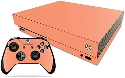 Кожата на mothyskins Компатибилна Со Microsoft Xbox One X-Цврста Праска | Заштитна, Издржлива И Уникатна Обвивка Од Винил Налепници | Лесна За