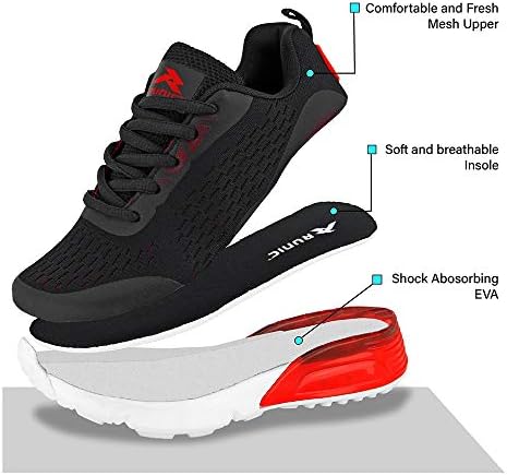 Runic Kids Sneaker Mesh Mesh Dishate Athetice Tennis Sports Sports Sports за девојчиња за момчиња
