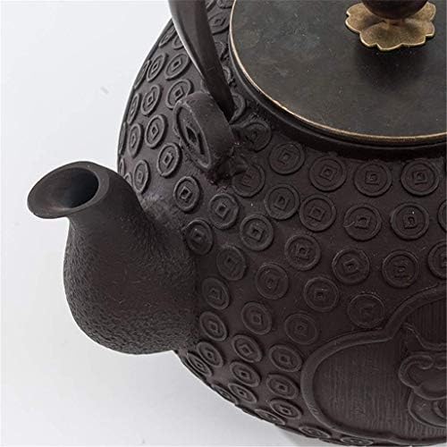 Креативна едноставност јапонски леано железо Тетсубин чајник чајници леано железо чај чај сет 1.4L инфузер за да се подготви лабава лисја
