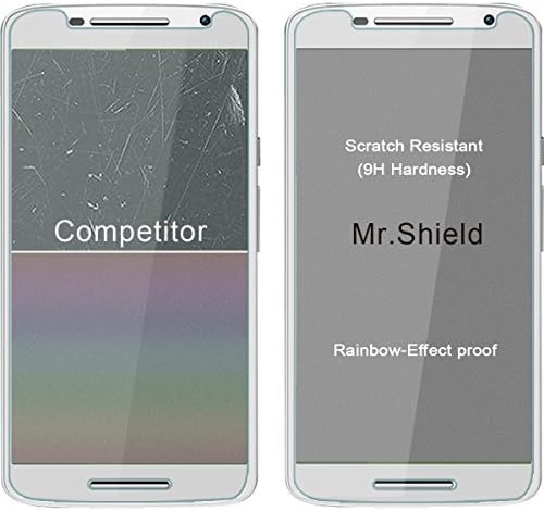 Г-дин Шилд [3-ПАКЕТ] Дизајниран За Moto Motorola Droid Maxx 2 [Калено Стакло] Заштитник На Екранот со Доживотни Замени