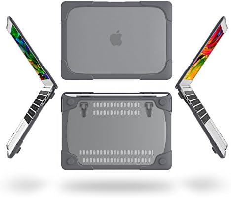 Туиклол компатибилен со 2022 MacBook Pro 13 Inch Case M2 Clip, 2021 2020 Ослободување M1 A2338/A2289/A2251, Тешка пластична тврда
