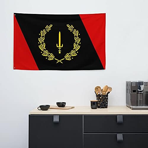 Знамиња на црно -американско наследство со месинг громи за декор на простории во домови, знамиња на црна историја и знамиња 3x5