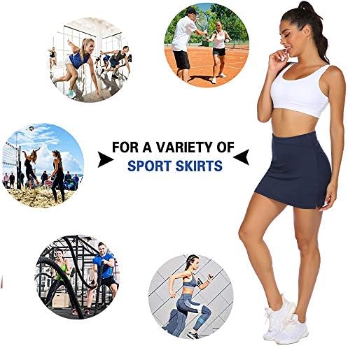 Adomeенски атлетски атлетски тенис здолниште со џебови шорцеви активен голф за вежбање спортски спорт