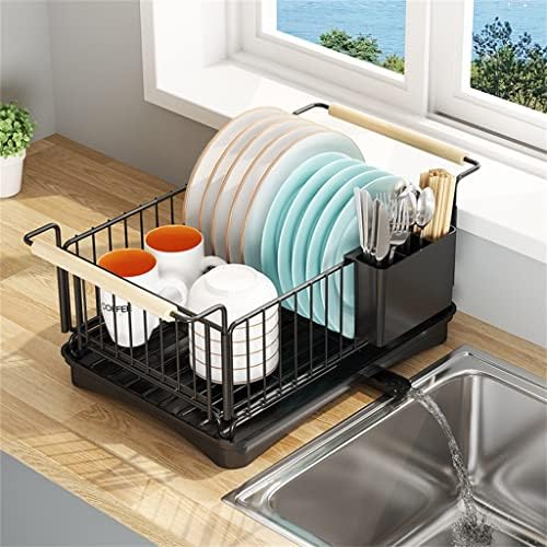 Genigw кујнски полица countertop за домаќинства за садови за јадење прибор за јадење