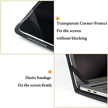 Корица за мед за 13.3 ”Samsung Galaxy Book3 360 & Galaxy Book2 Pro/Pro 360 & Book Pro 360/Pro 360 & Galaxy Book Flex/Flex Alpha/S/јонски 13 инчен лаптоп, кутија за тенок школка со кожа, S002-13-Black