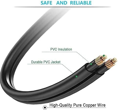 Најдобар адаптер за наизменична струја за канон ImageFormula DR-2580C Pass-Through Scanner Напојување на кабел кабел за кабел за кабел PS полнач за полнач PSU