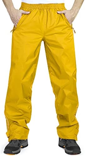33.000 метри машки панталони за дожд, водоотпорен дожд над панталони, ветроупорни панталони на отворено за пешачење, риболов