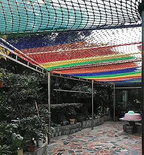 Среќно Заштитна Мрежа За Безбедност На Детски Скали Најлонска Карго Мрежа Во Боја, Балкон За Заштита Од Паѓање На Домашни Миленици
