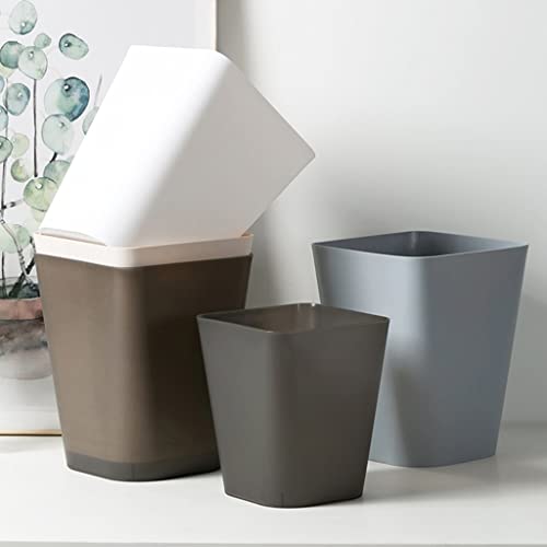 Дитудо отпадоци за отпадоци може да може креативно квадратно ѓубре да троши канти за дневна соба спална соба без пластична хартија корпа