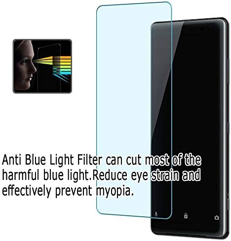 Puccy 2 пакет анти -сино светло заштитен филм на екранот, компатибилен со AOC 24E2HM 23,8 TPU чувар （Не заштитени стакло заштитници）