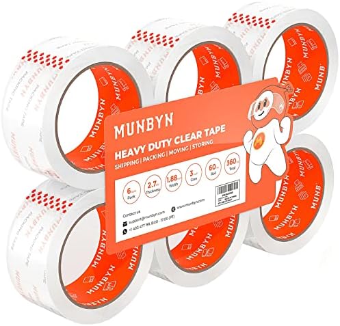 Munbyn 2.25x1.25 Директни термички етикети, лента за пакување Munbyn, лента за тешка испорака