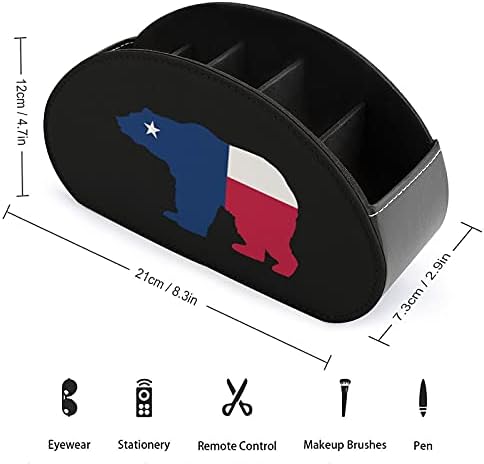 Долгач за далечински управувач на знамето Тексас, Кади за складирање на кутија за десктоп за ТВ далечински управувачи канцелариски