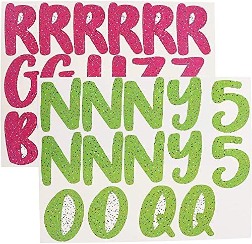 Билтен табла за азбучни букви и броеви на броеви