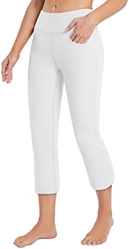Baleенски женски капри јога панталони Обично лето влечење на стриптес плетени хеланки со предни џебови