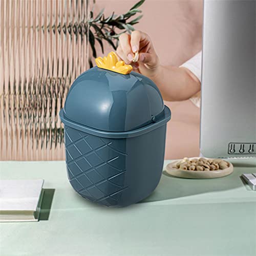 Desktop Trash Can Can Countertop Countertop Countertop Coutter Mini Table Container Table Sundries Организатор далечински држач за пенкало