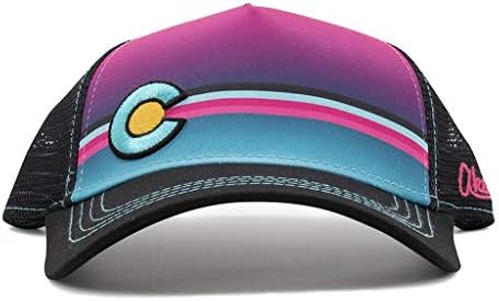 Аксели Шапена Колорадо Ниска Про Trucker Hat за возрасни - Направено со високи врвни материјали, достапни во повеќебојни бои