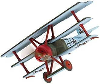 Corgi Diecast Fokker DR1 Dreidecker Lt. Everhard Mohnicke 1:48 WWI Воен приказ модел AA38307 Зелена и светло сина