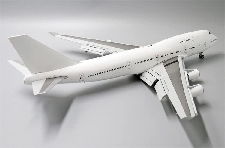JCWings Blank B747-400 размавта со Stand Limited Edition 1/200 Diecast Aircraft претходно изграден модел