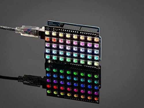 Adafruit Neopixel Shield за Arduino - 40 RGB LED Pixel Matrix