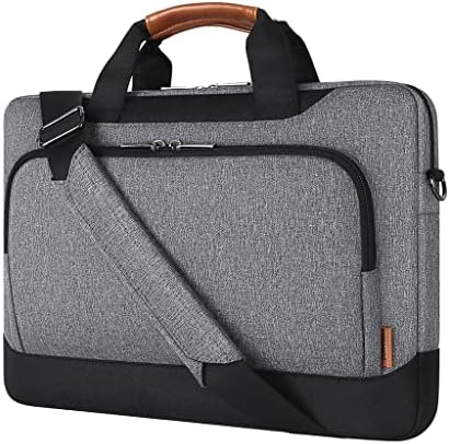Yebdd 15,6 17 лаптоп торба со голем капацитет лаптоп торба со лента за рамо