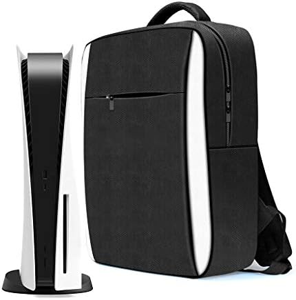 ПОПОЛИНГ Патнички Ранец Торба За Складирање ЗА PS5 Конзола Торба За Рамо Заштитна Чанта ЗА PS5 Ранец За ИГРИ